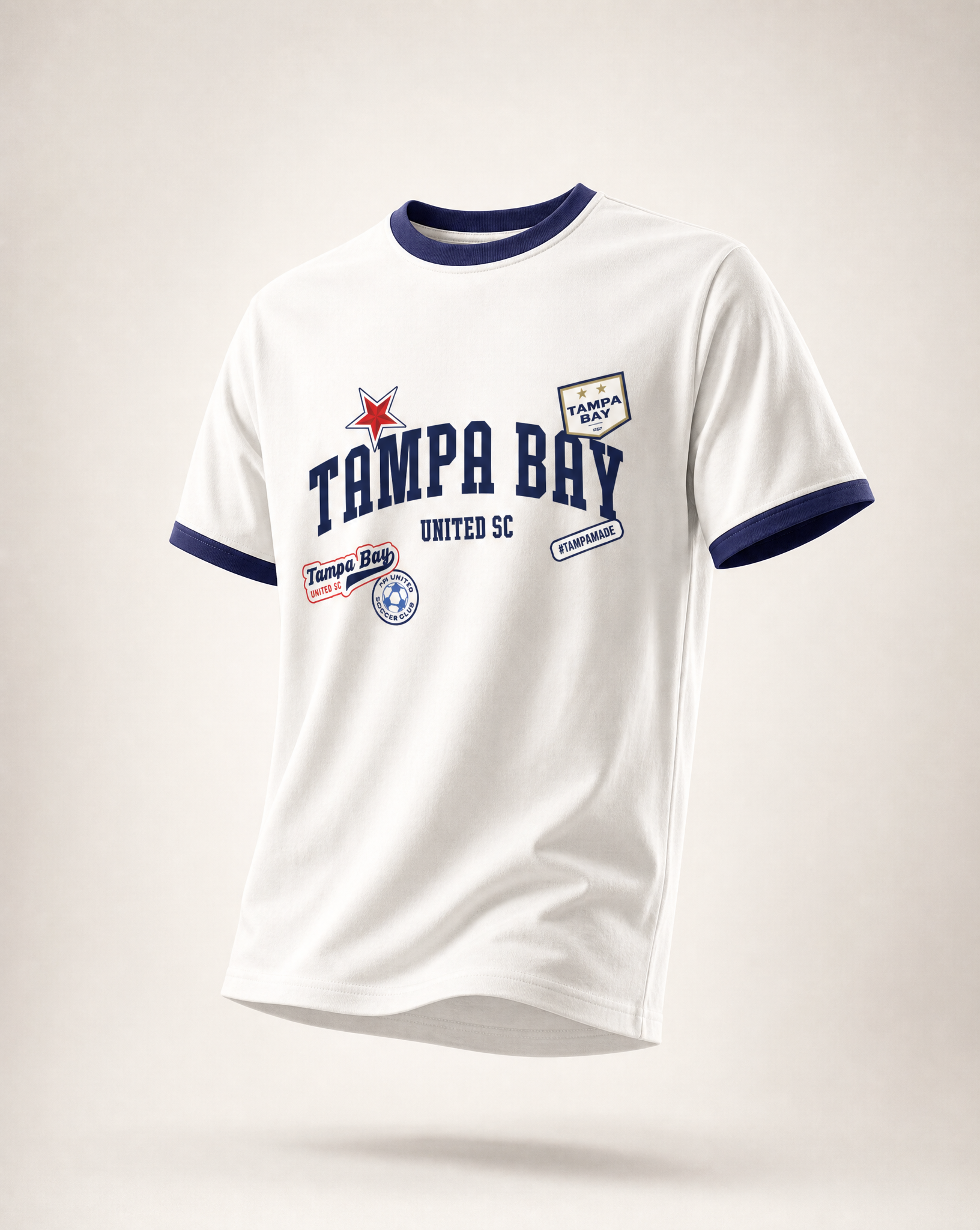 TBU Drop | Vintage Patch Unisex Ringer Tee