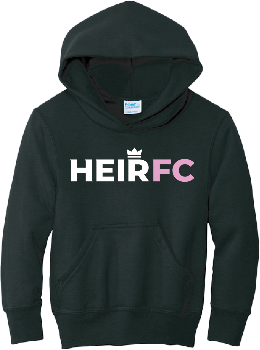 Heir FC Fleece Training Hoodie - Black