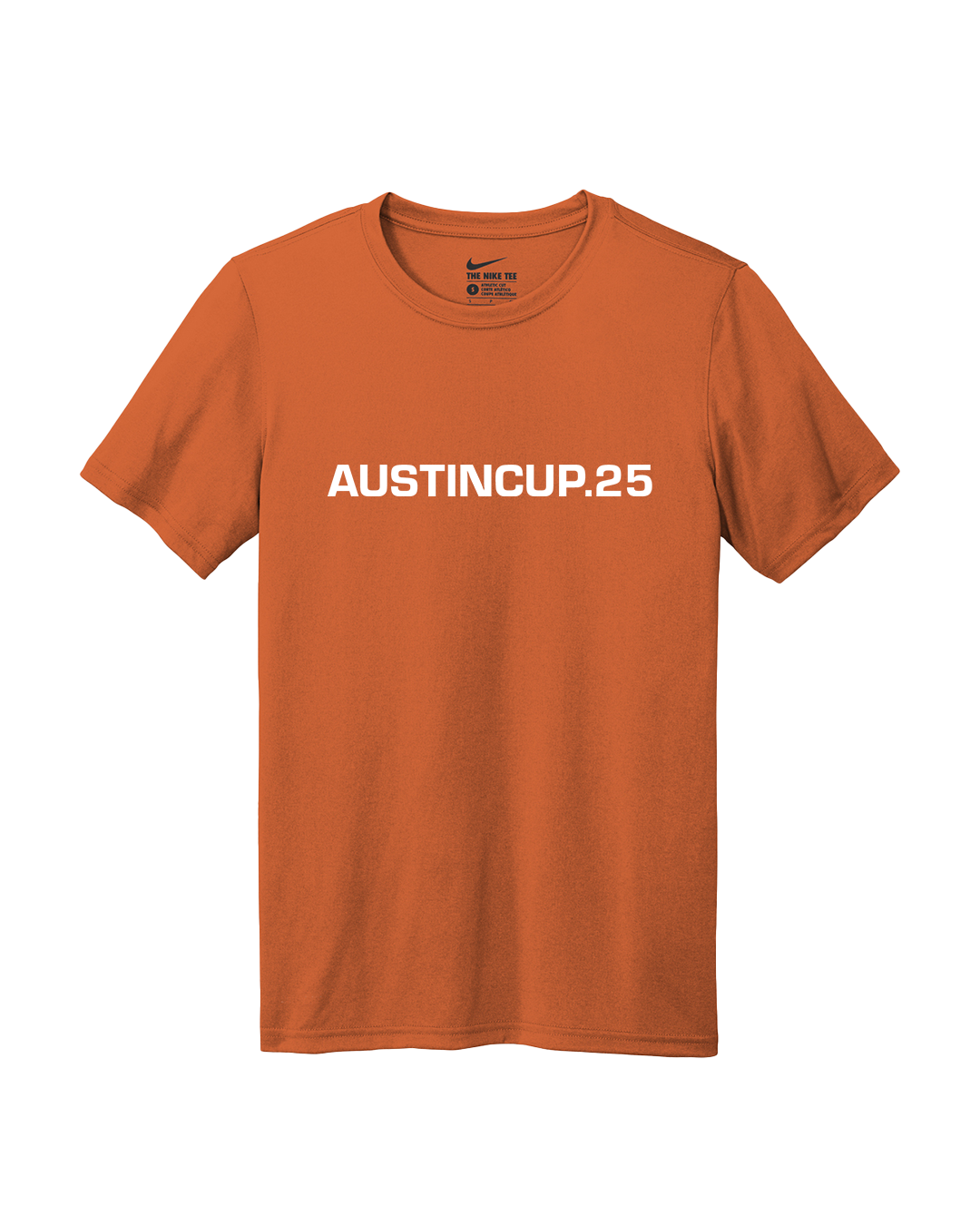 Austin Cup 2025 Youth Nike S/S Dri-Fit T-Shirt Text Logo