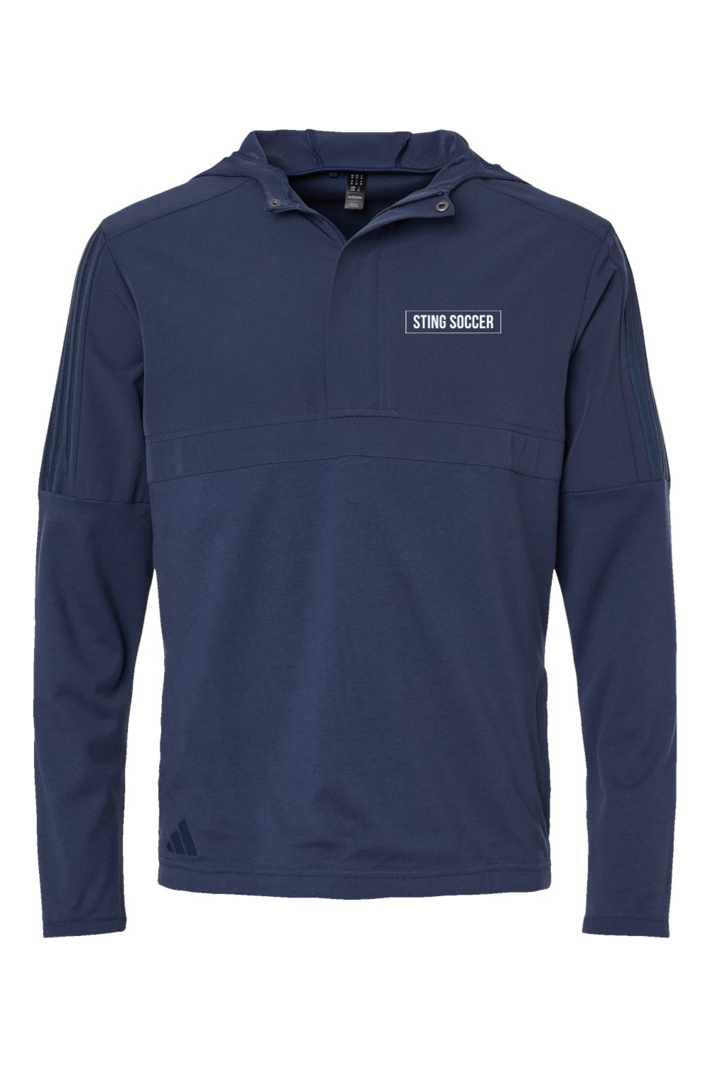 Sting Soccer CORE | Adidas Men's Half-Zip Hooded Anorak