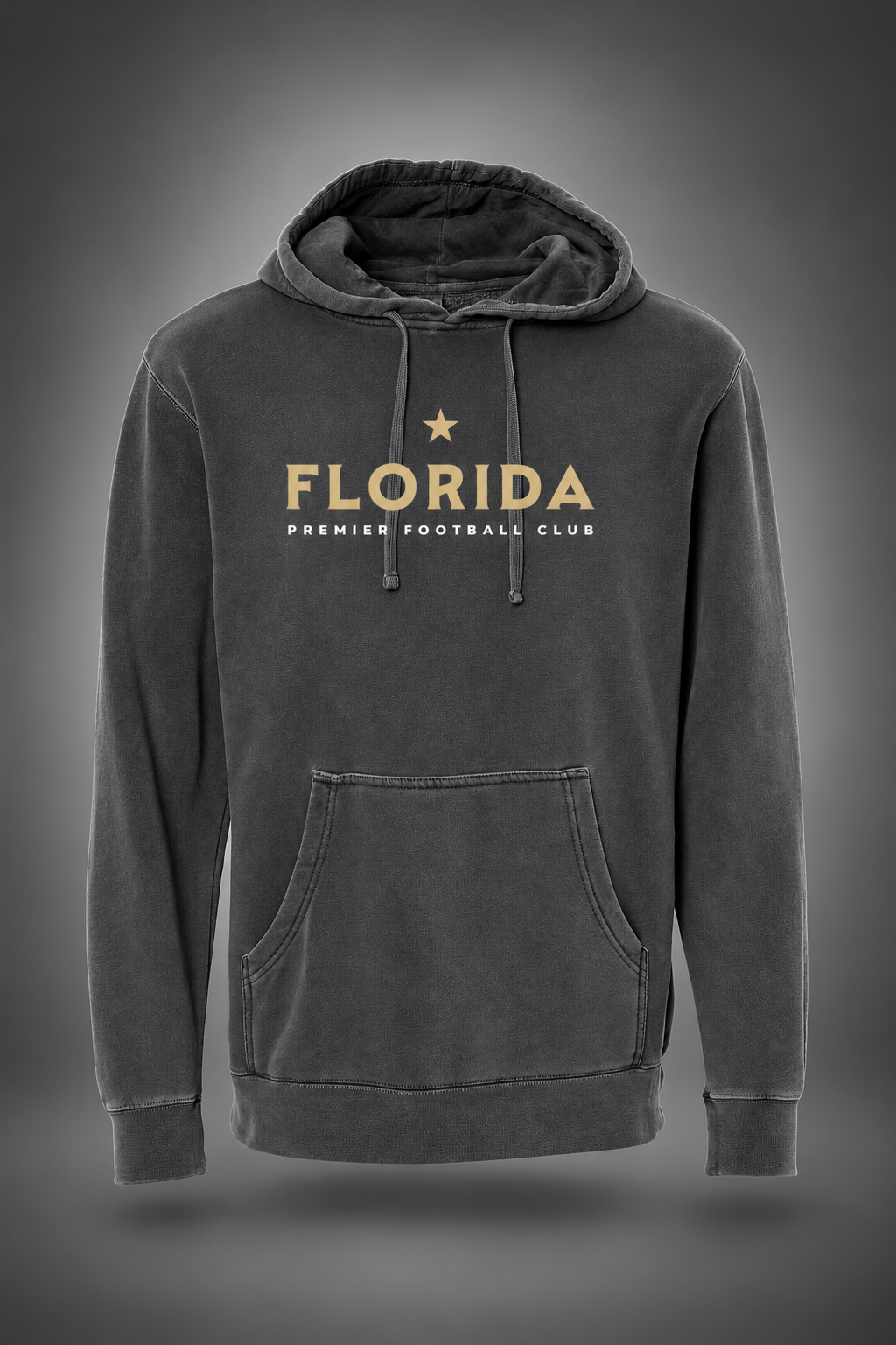 FL Premier Core | Midweight Luxe Hoodie – Black, front view