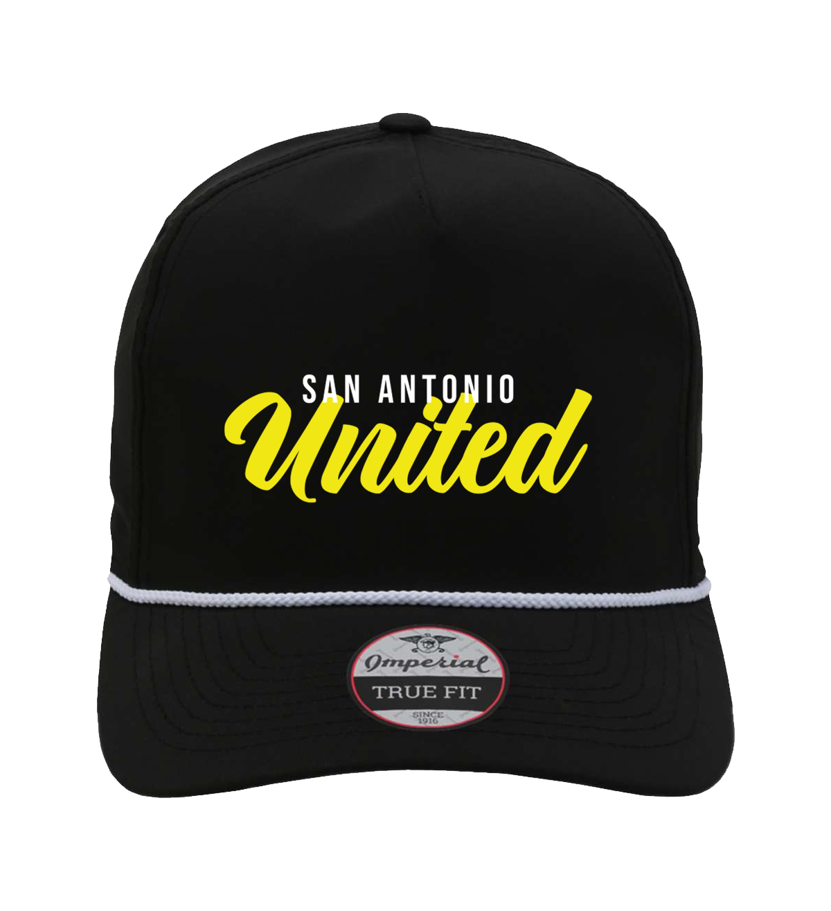 SA United Script Rope Hat – Black