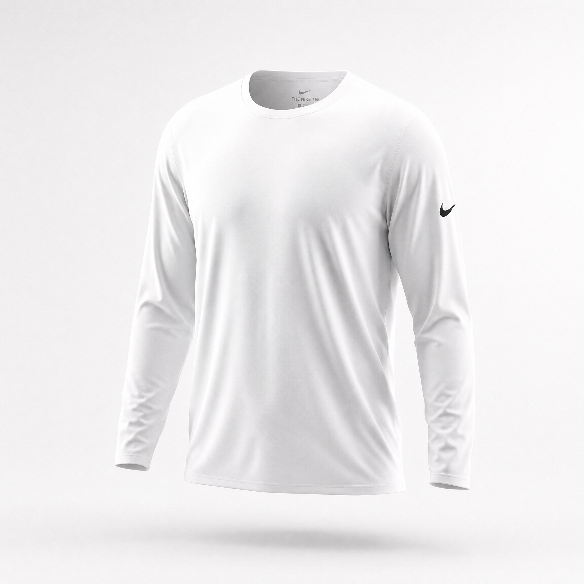 Nike Youth Long Sleeve Cotton Dri-Fit Shirt – alternate view 3
