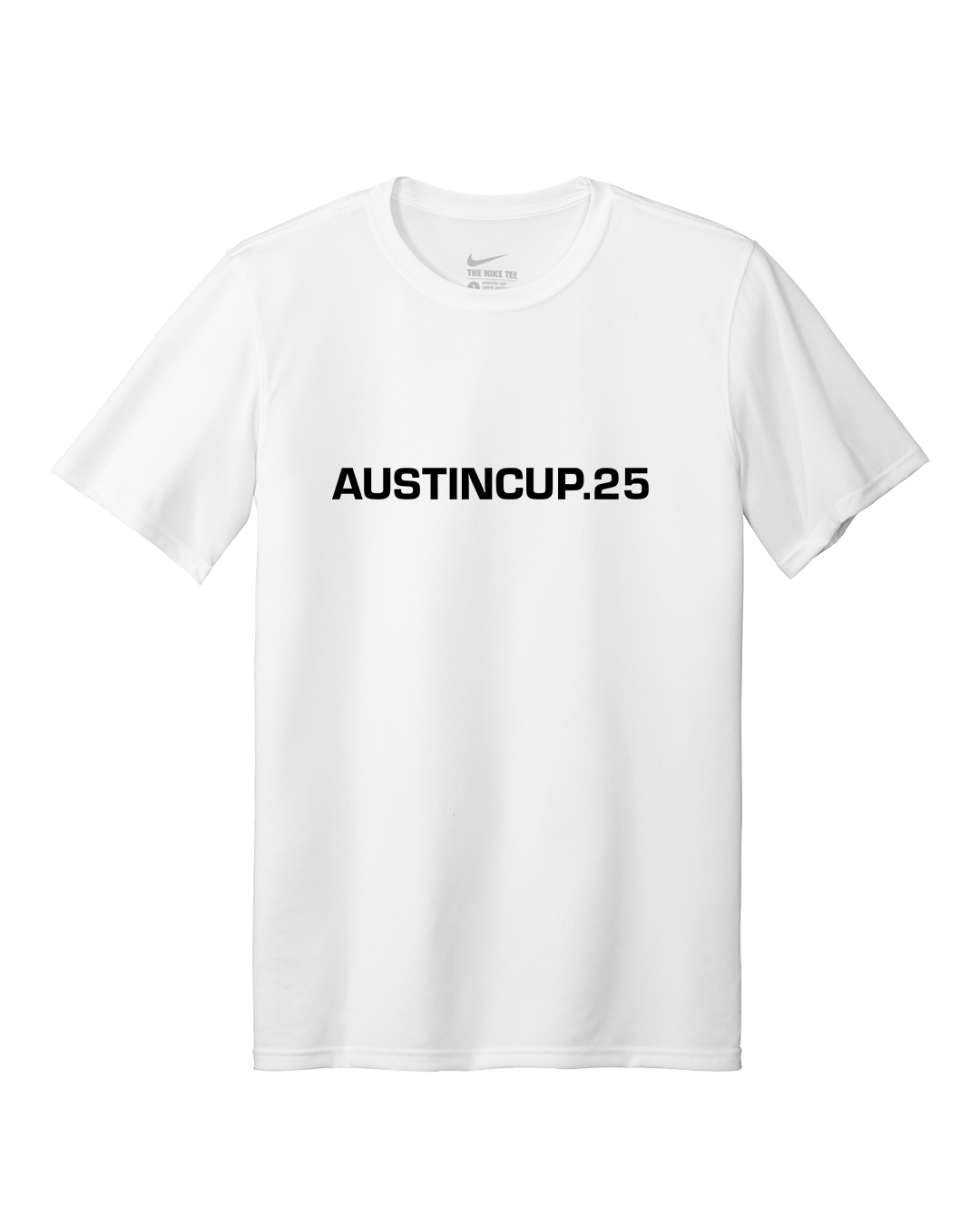 Austin Cup 2025 Youth Nike S/S Dri-Fit T-Shirt Text Logo