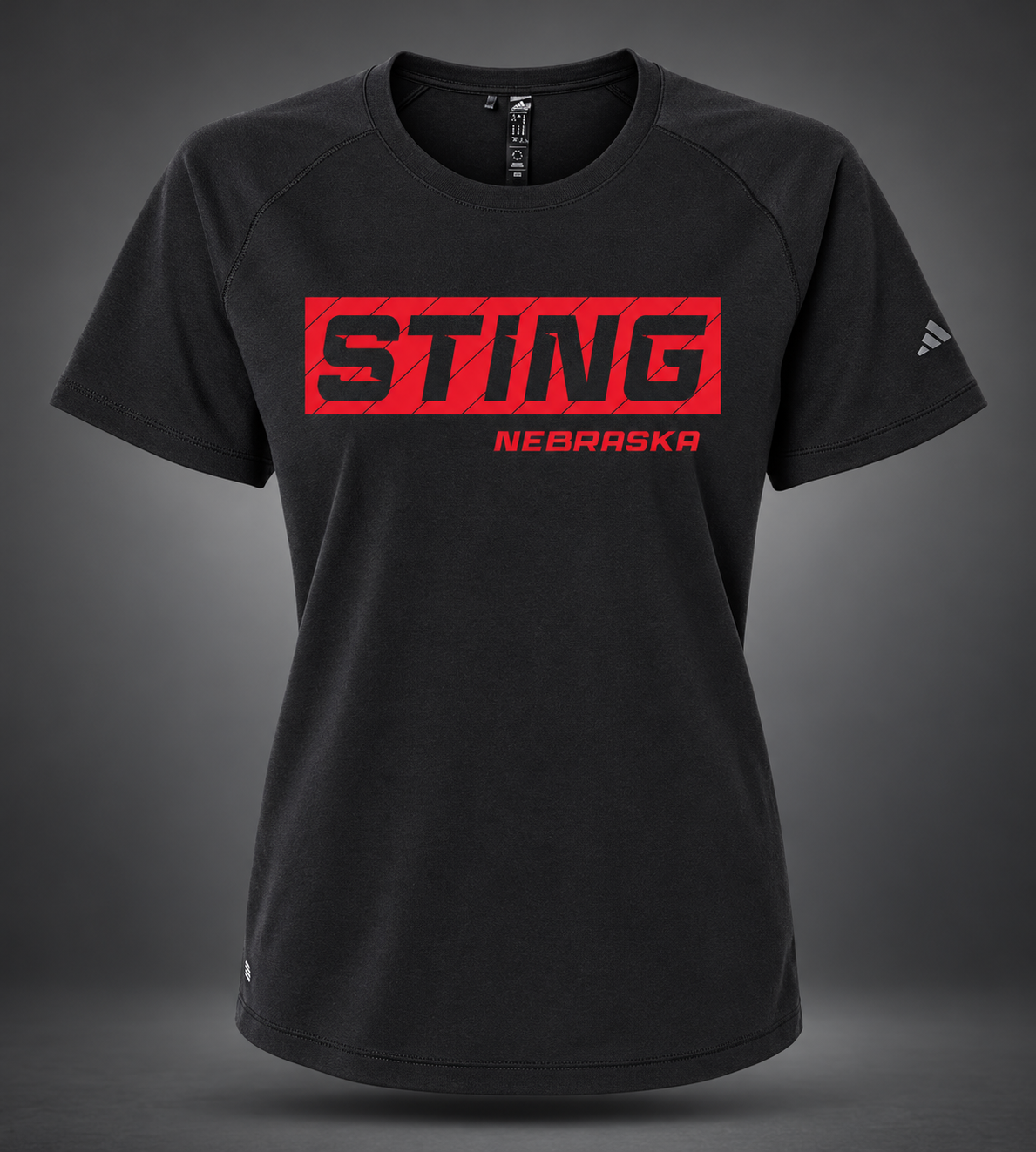Sting 25 adidas Women's Blend Nebraska Sideline Tee