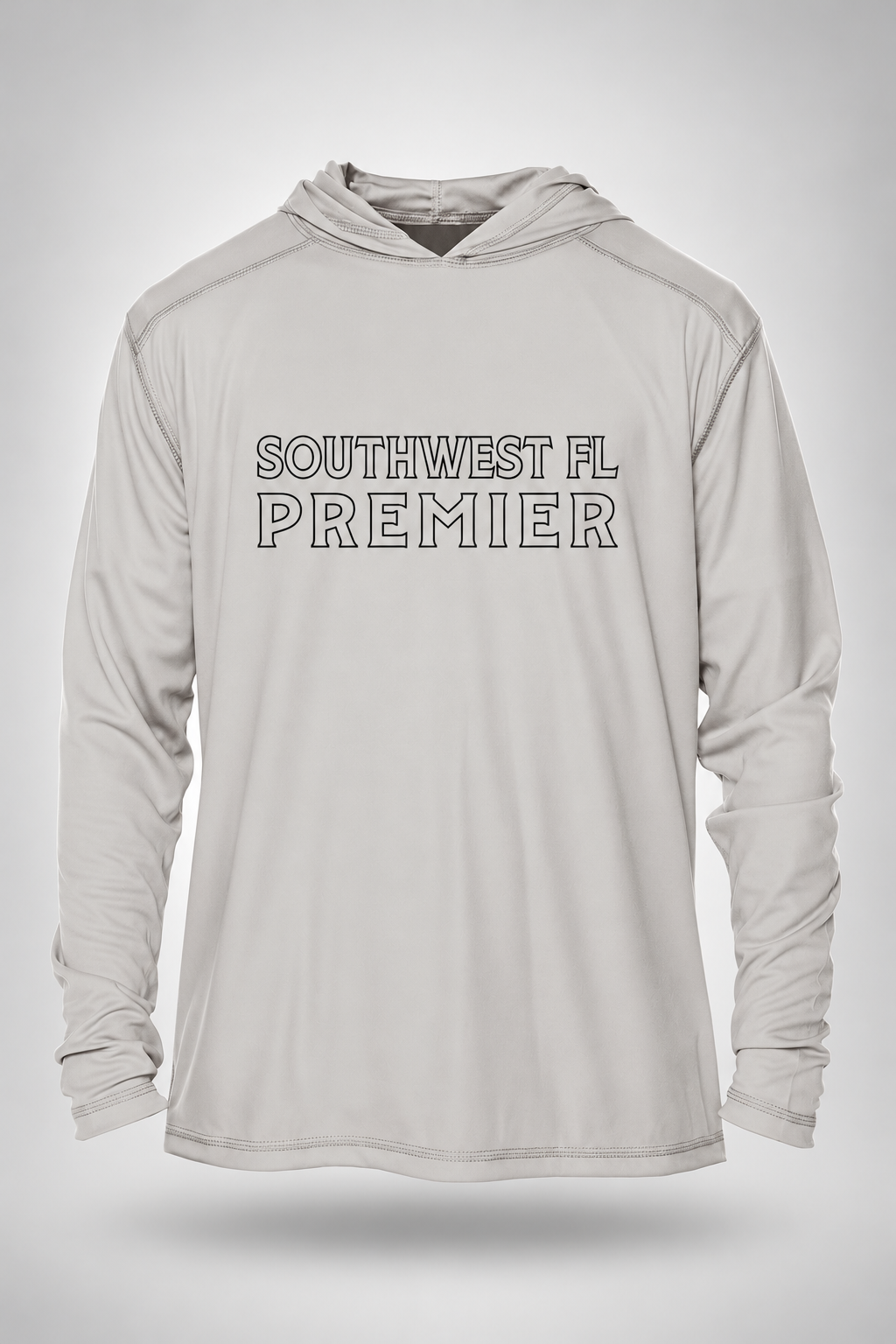 Southwest FL | Youth Vapor LS – Gray, front view