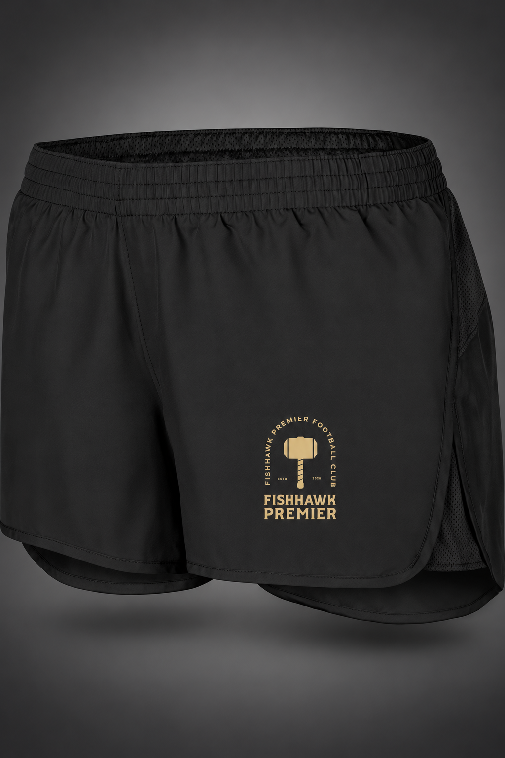 Fishhawk Premier | Women's Wayfarer Shorts – Black, front view