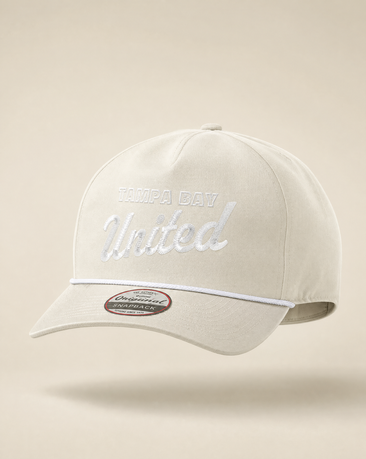 TBU Tonal White Barnes Cap – front view