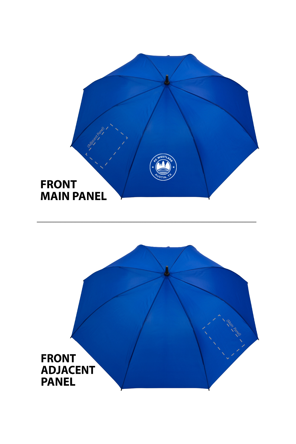 FCW Core | Westlake 58" Auto Open Golf Umbrella