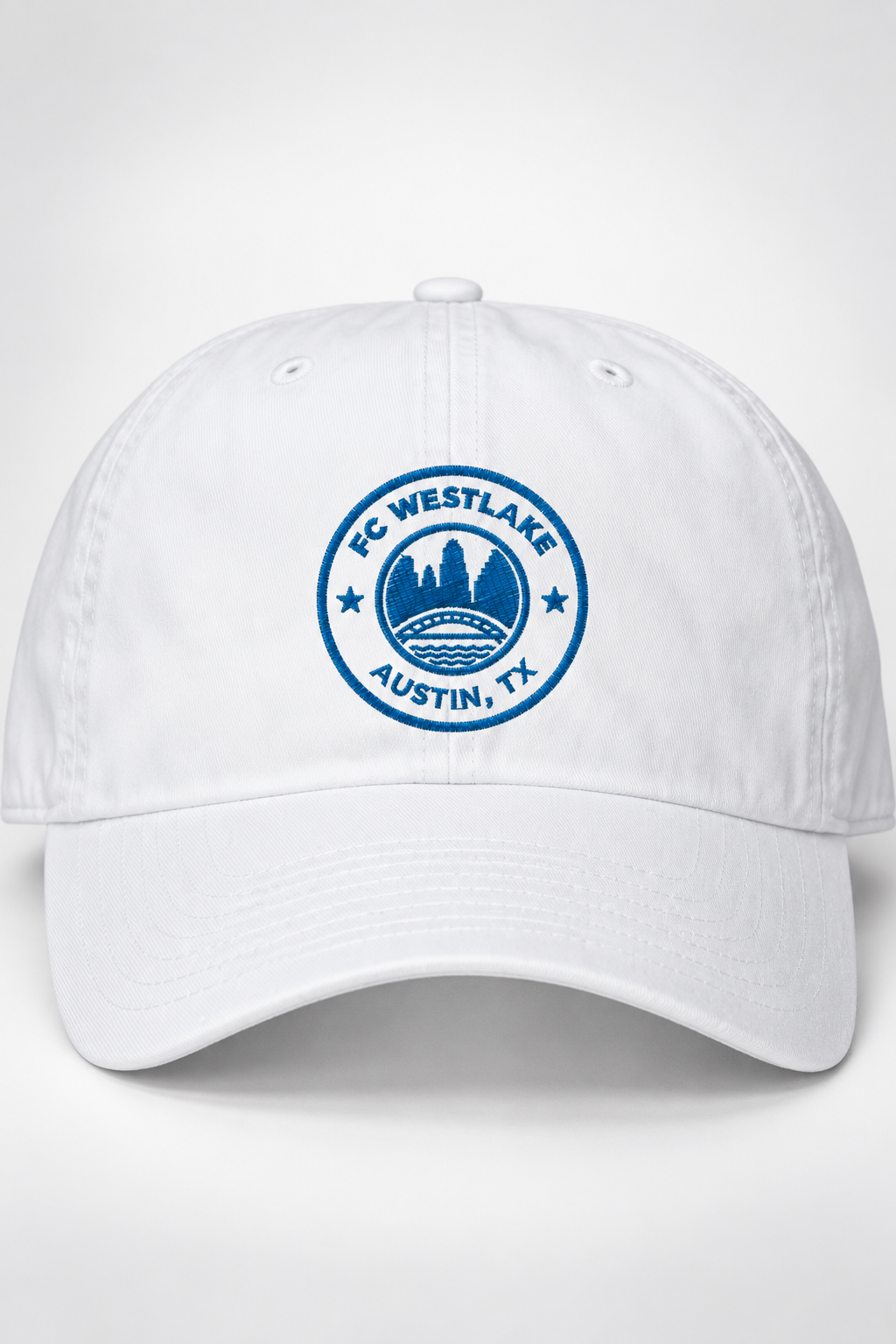 FC Westlake | White 47 Brand Clean Up Cap – front view