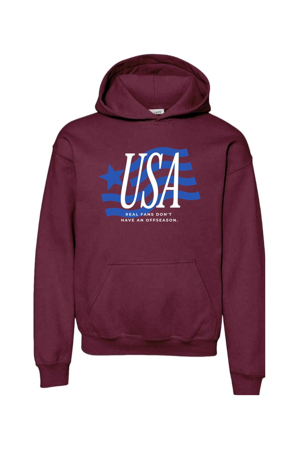 USA | Youth Heavy Blend Hoodie Sweatshirt