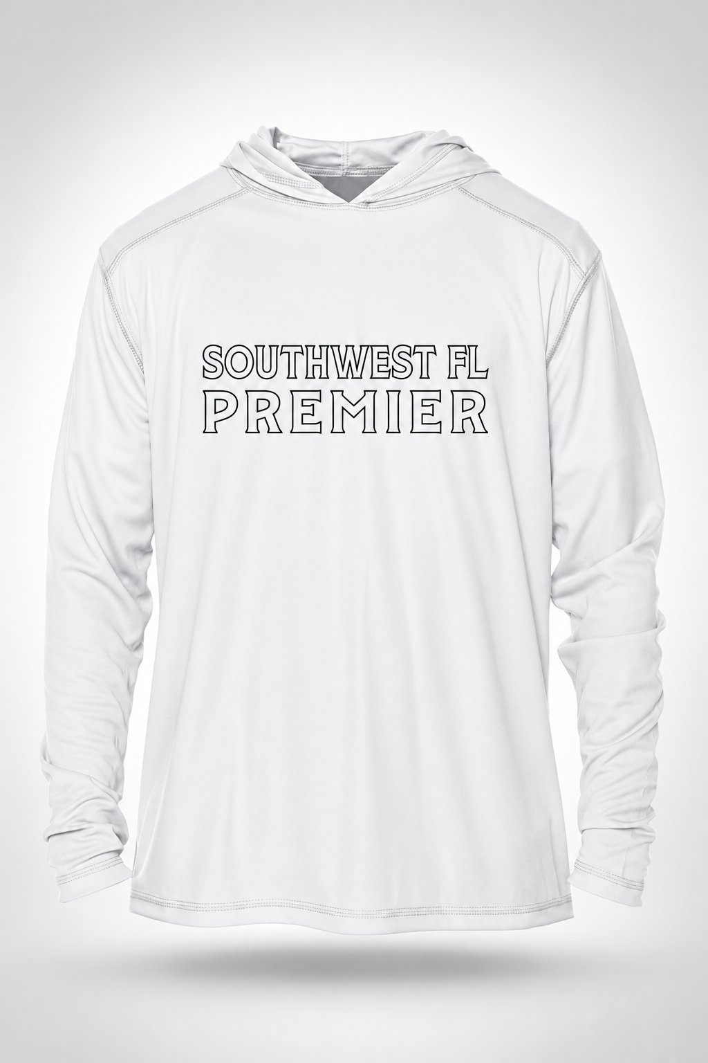 Southwest FL | Youth Vapor LS – White, front view