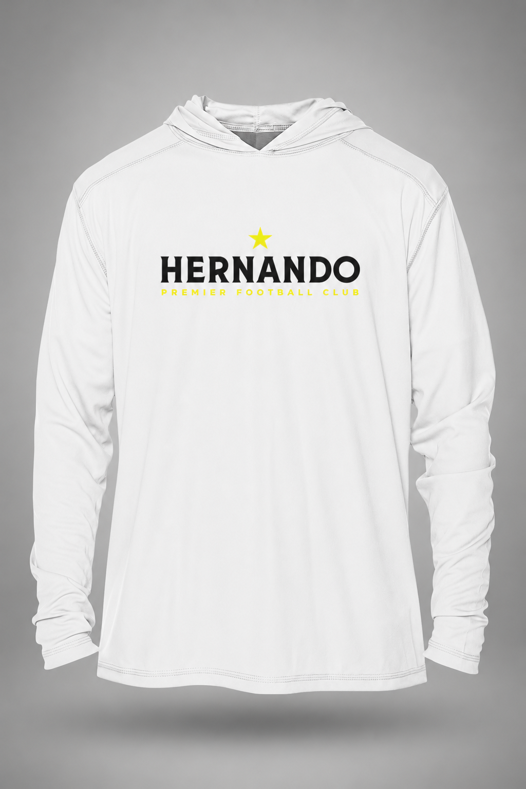 Hernando Premier| Men's Vapor LS – White, front view