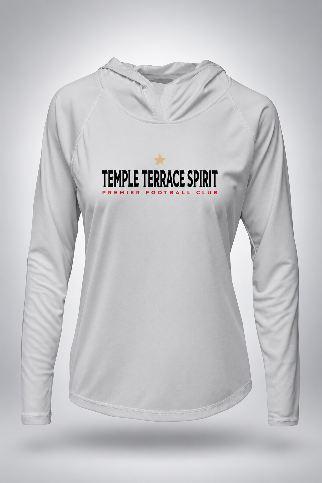 Temple Terrace | Women's Vapor LS – Gray, front view