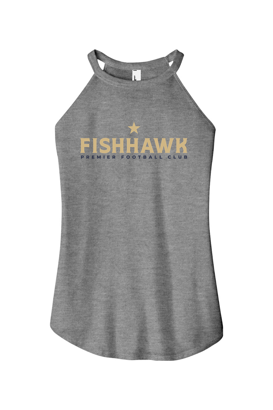 Fishhawk Premier| Women's Active Tank – Gray, front view